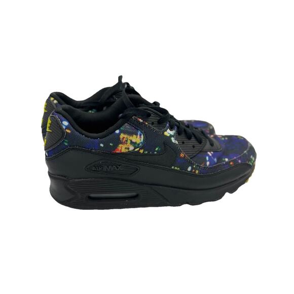 NIKE AIR MAX 90 PREMIUM CITY LIGHTS BLACK VOLT Size 10 700155-070 - Picture 1 of 9